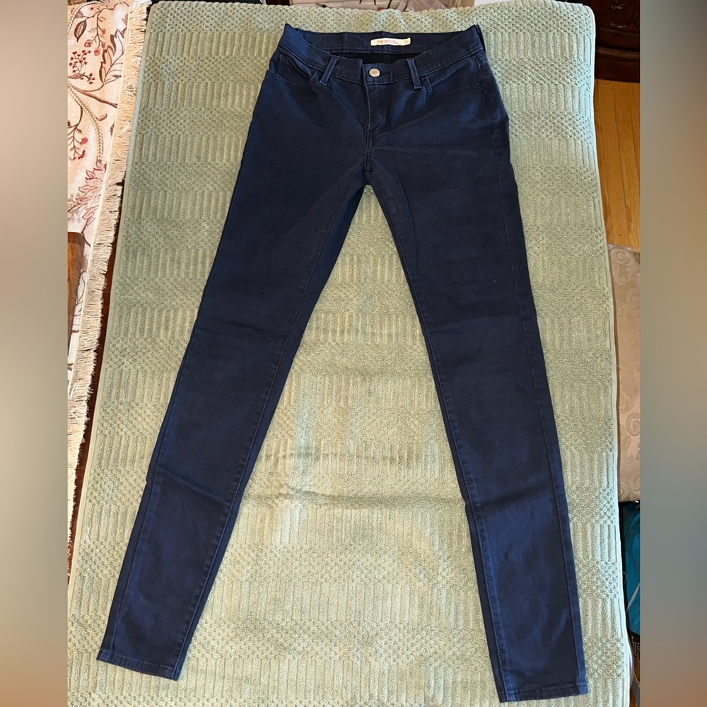 Levi's Dark Blue Skinny Jeans for Women